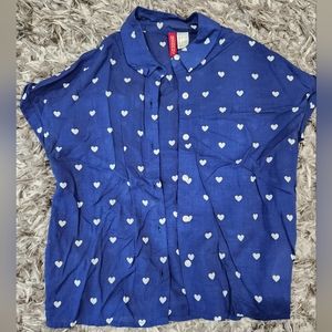 Blouse with Hearts